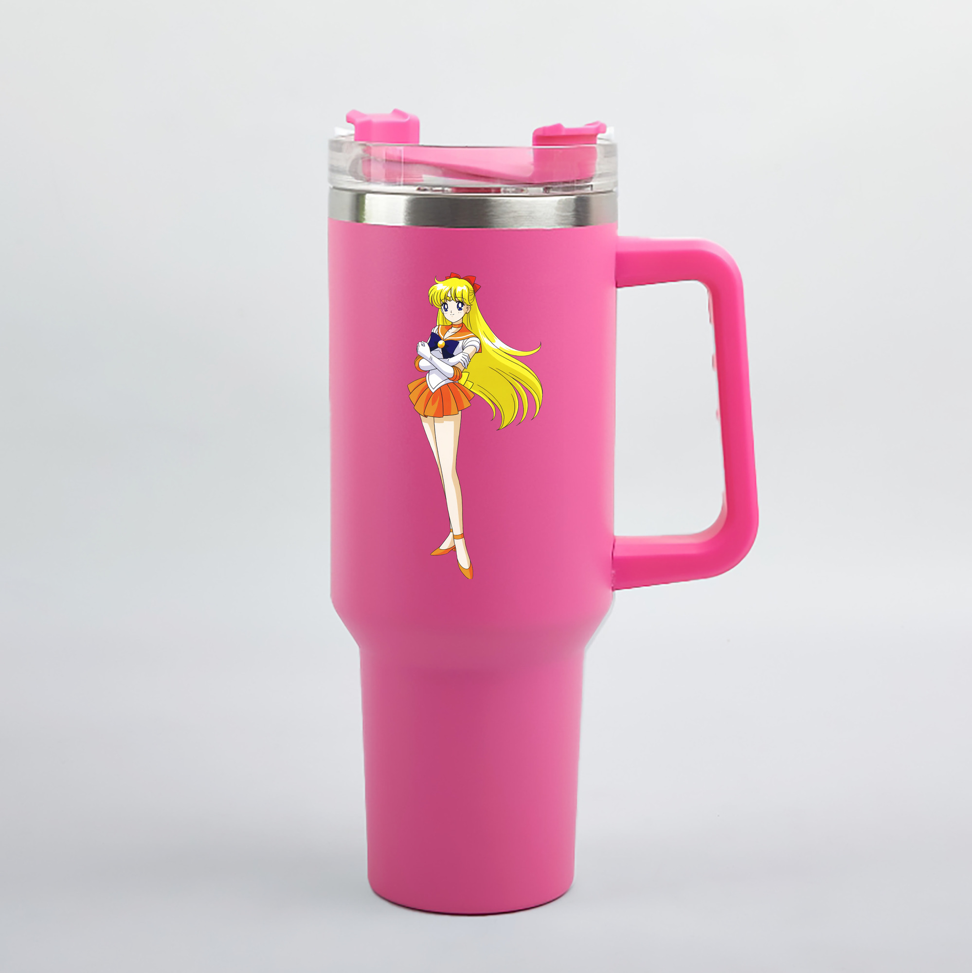 （画像用） 美少女戦士セーラームーン 愛野 美奈子 あいの みなこ Sailor Moon Aino Minako 1200mL車用タンブラー（カラープリント）